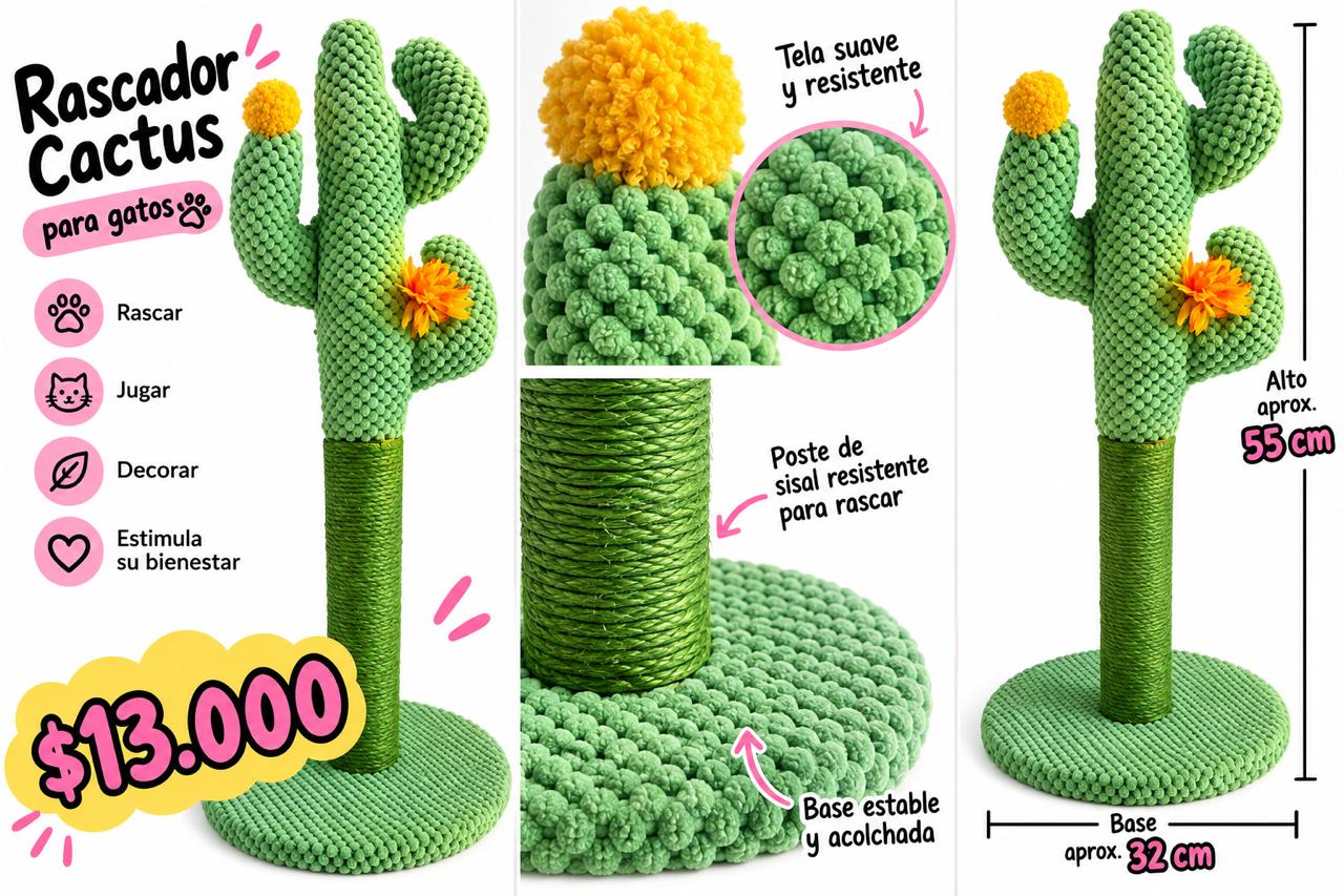 Rascador Cactus para gatos