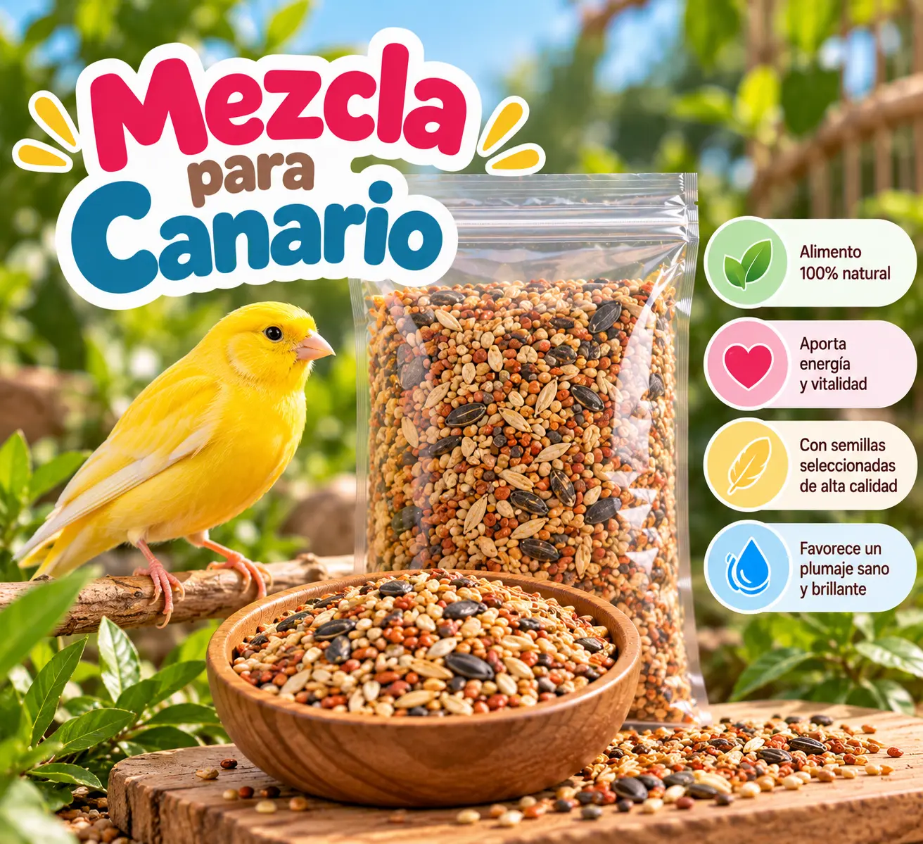 Mezcla de canario