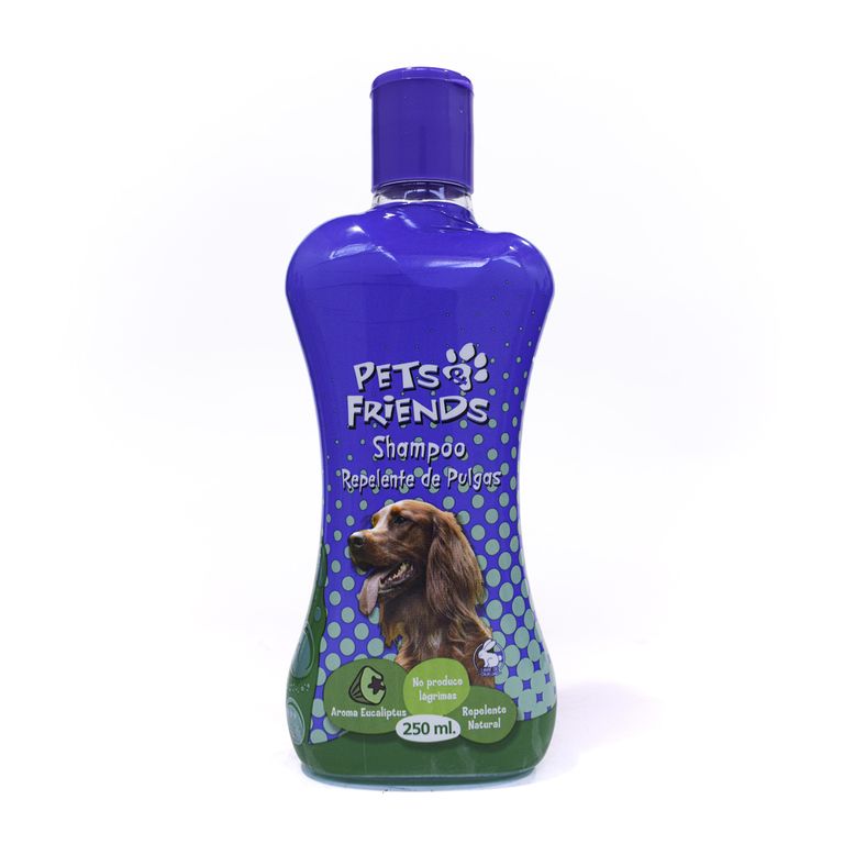 PETFRIENDS Shampoo repelente pulgas 250 ml