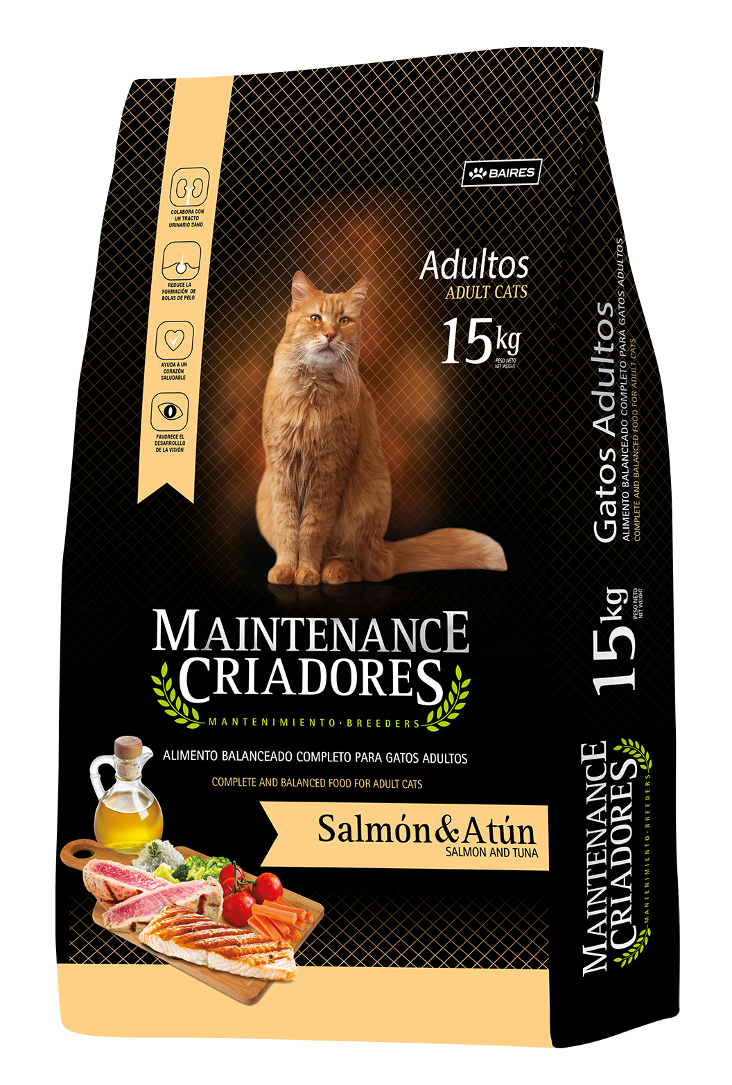 Criadores de Gato alimento seco