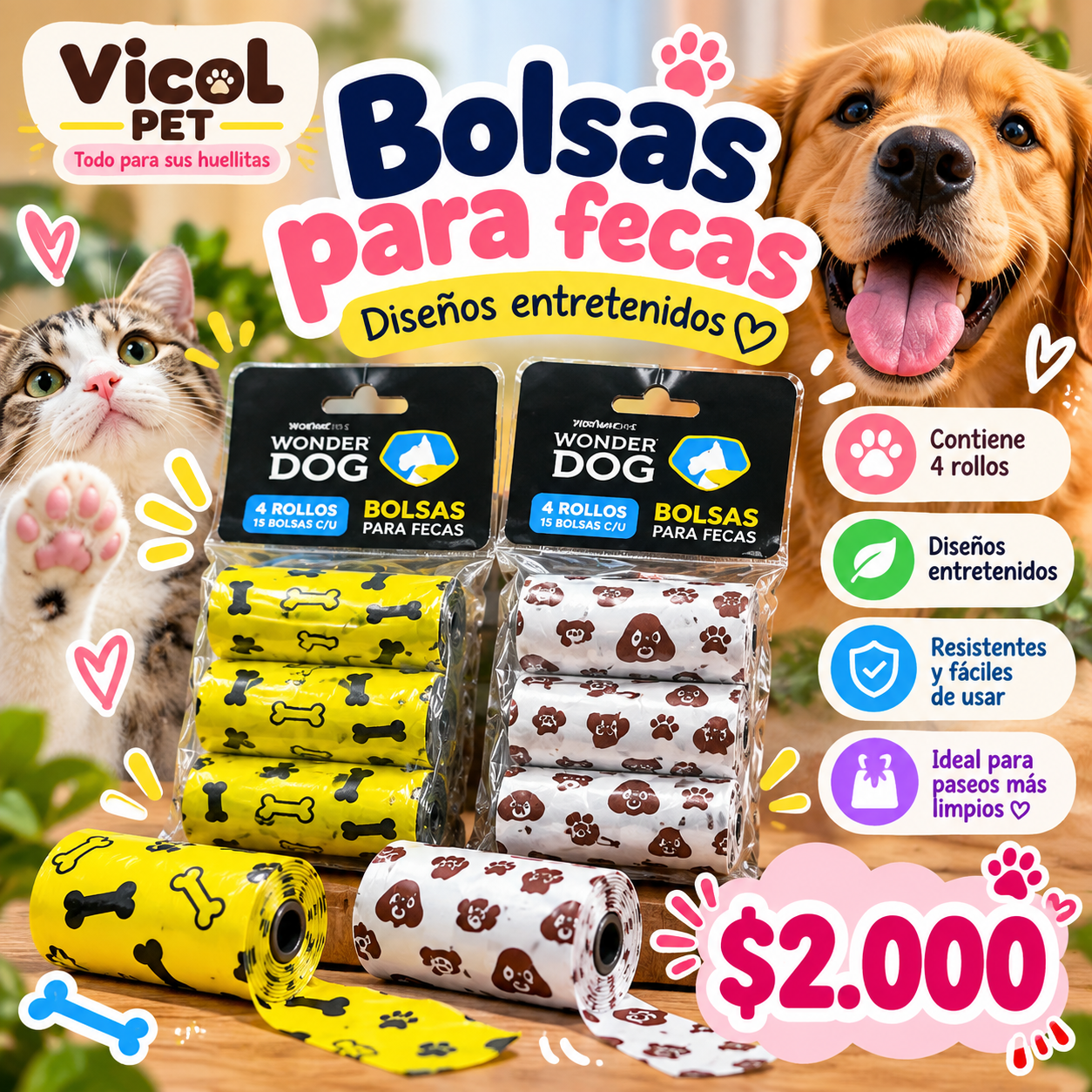 Bolsas para fecas diseños