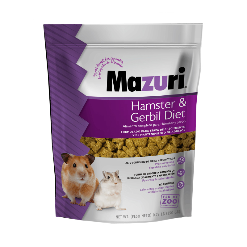 Mazuri Hámster y Gerbil 350 g