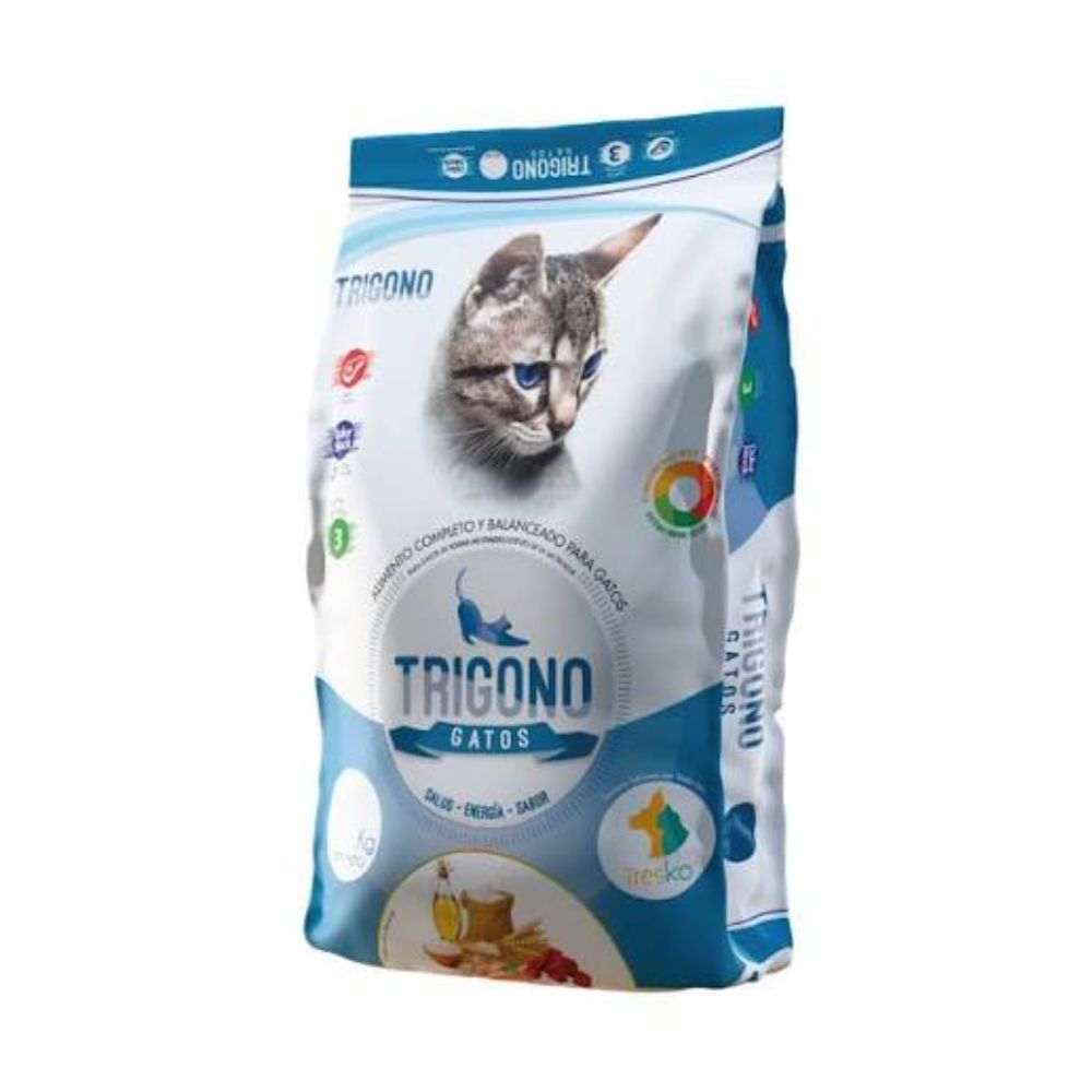 Trígono Gato alimento seco
