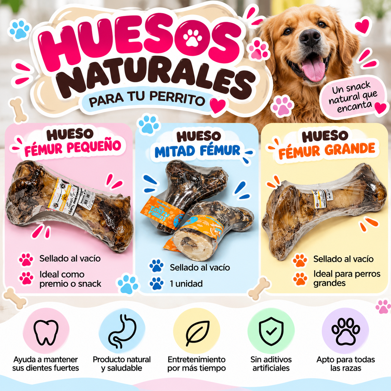 Hueso natural