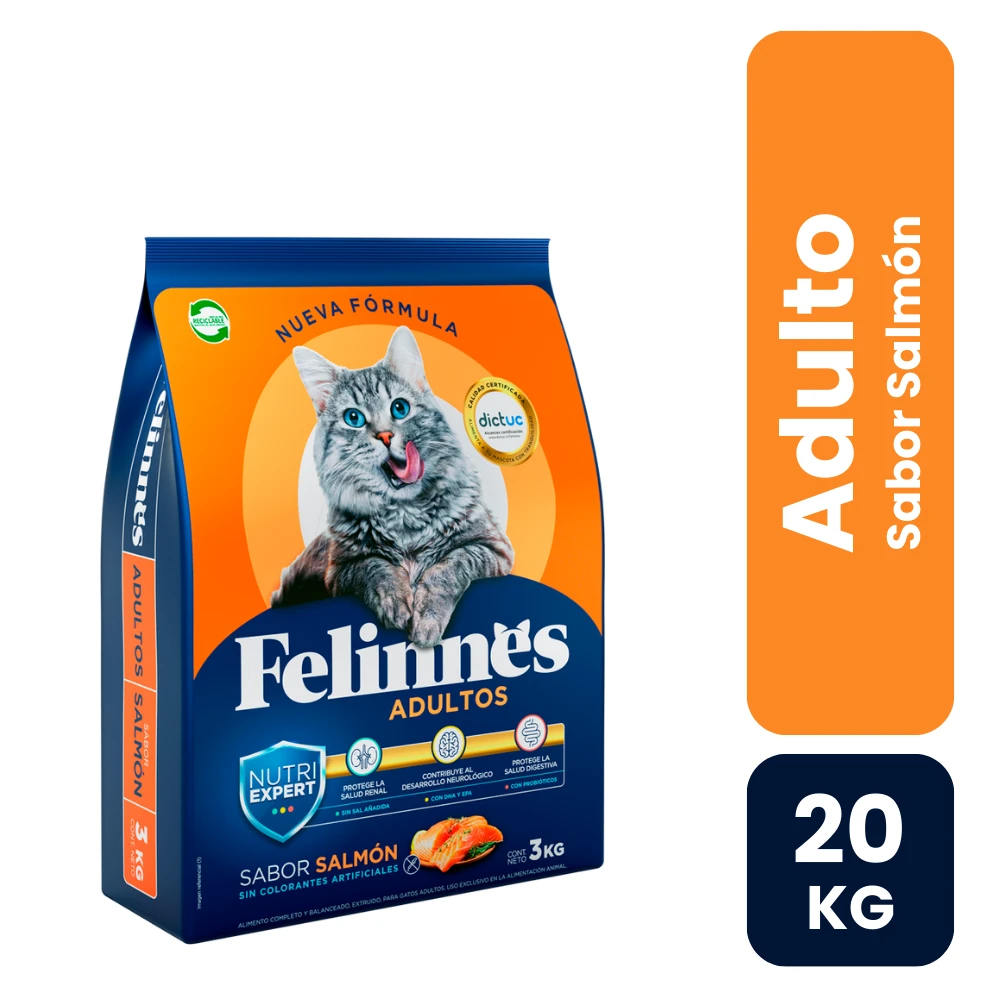 Felinnes alimento seco