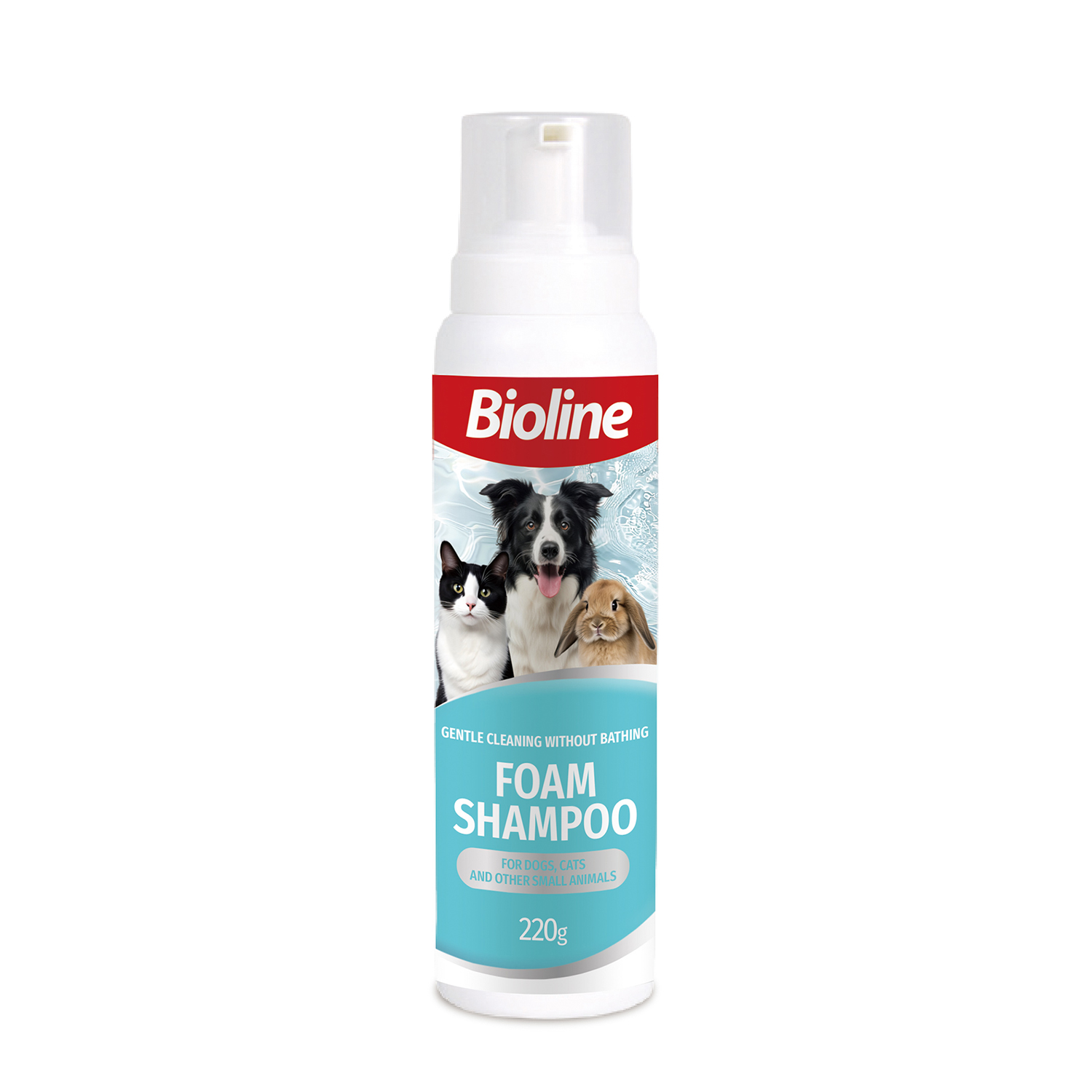 Bioline shampoo en espuma