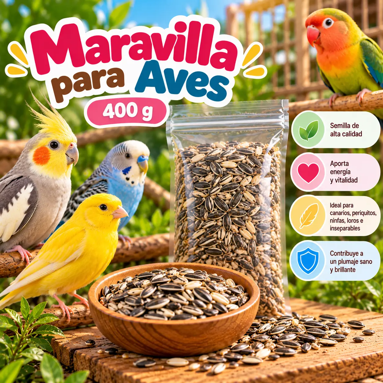 Maravilla para aves 400 g