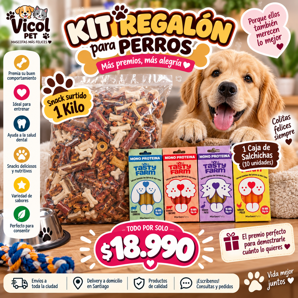 Kit Regalón para perros