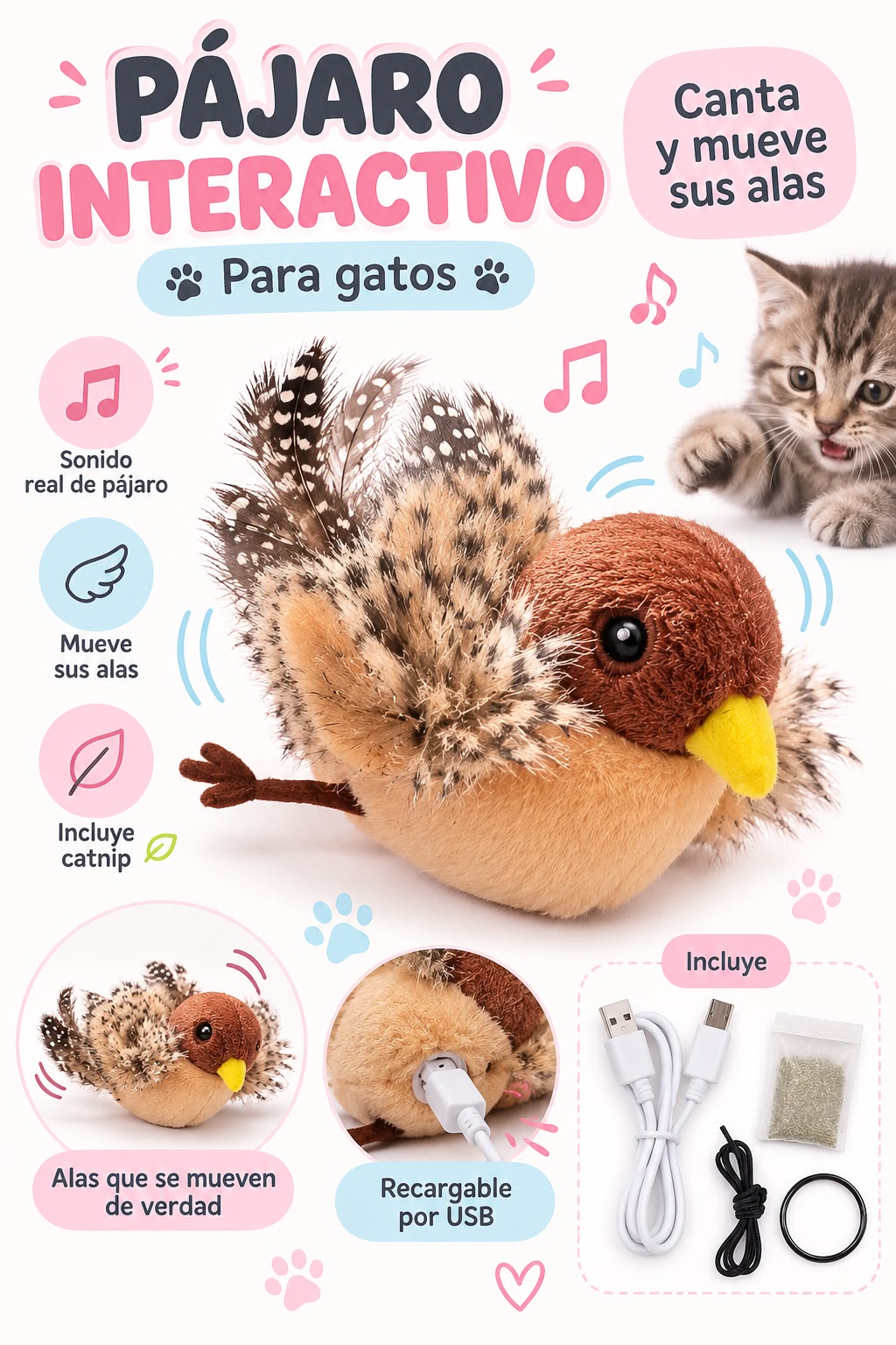 Pájaro interactivo Flappy Bird