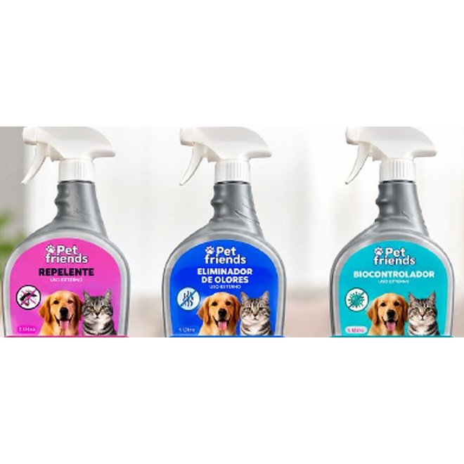 Pack PETFRIENDS repelente + eliminador + biocontrolador
